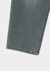 Dession Bijou Semi-balloon Wide Denim Pants