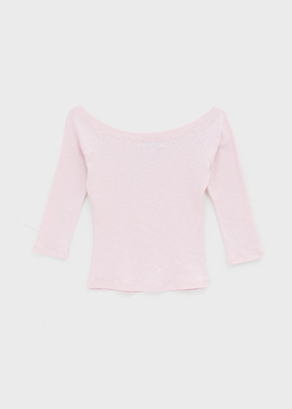 Hokori Wide U-Neck Sleeveless Tee