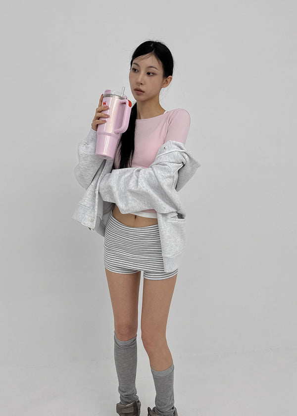 Hey Ya backless 3/4 Sleeve T-Shirt