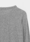 Naring See-through Round Neck Cardigan