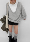 Queria Deep V Sweatshirt