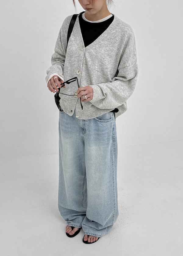 Nader Washed Wide Denim Pants