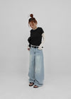 Nader Washed Wide Denim Pants
