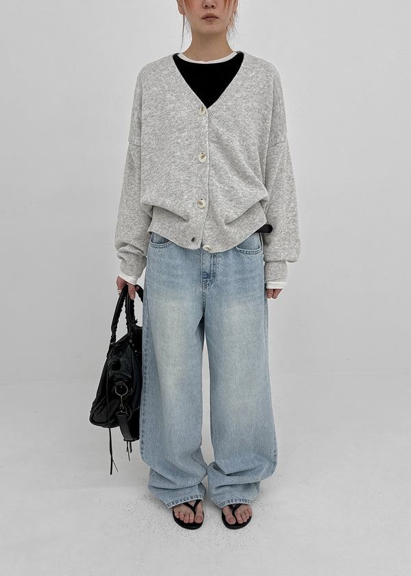 Nader Washed Wide Denim Pants