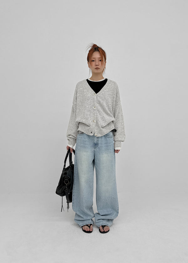 Nader Washed Wide Denim Pants
