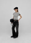 Lumiere Wide Bootcut Denim Pants