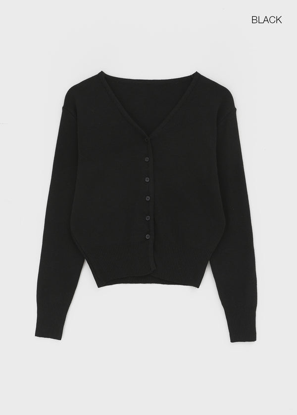 Longta V-neck Knit Cardigan