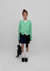 Penu Round Summer Knit Cardigan