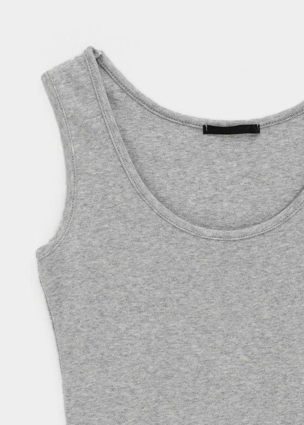 Libeno U-neck Long Sleeveless Top