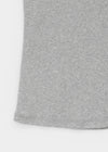 Libeno U-neck Long Sleeveless Top