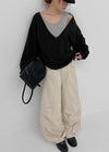 Queria Deep V Sweatshirt