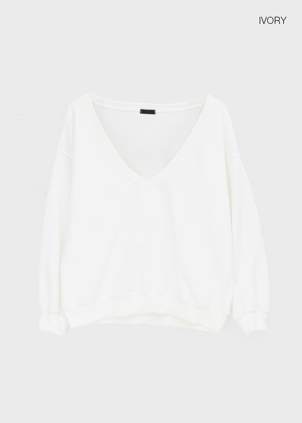 Queria Deep V Sweatshirt