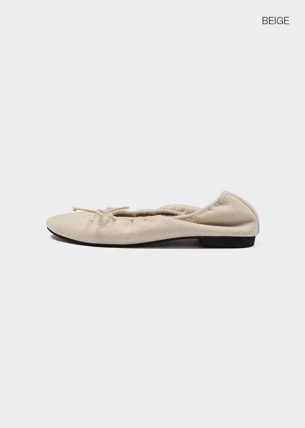 Lomon Color-banded Flat Shoes