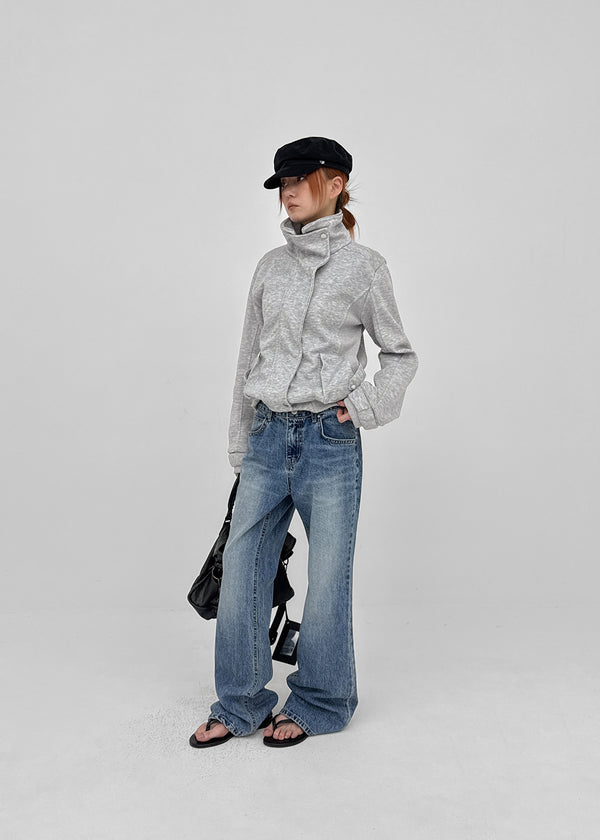 Lumiere Wide Bootcut Denim Pants