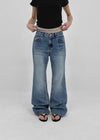 Lumiere Wide Bootcut Denim Pants