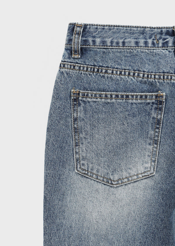Lumiere Wide Bootcut Denim Pants