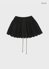 Safen Punched Cancan Mini Skirt Pants
