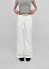 Dayron Low-waist Back Pocket Bootcut Elastic Pants