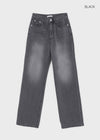 Polto Semi-wide Straight Denim Pants