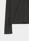 Beniron Slim Collared Long Sleeve Tee