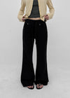 Dayron Low-waist Back Pocket Bootcut Elastic Pants