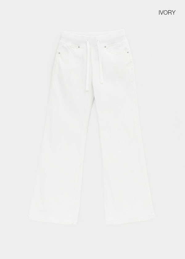 Dayron Low-waist Back Pocket Bootcut Elastic Pants