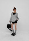 (UNISEX) Prote Waffle Two-way Zip-up Hoodie