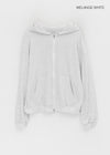 (UNISEX) Prote Waffle Two-way Zip-up Hoodie