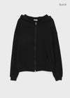 (UNISEX) Prote Waffle Two-way Zip-up Hoodie