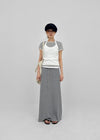 Kiar Striped Long Skirt