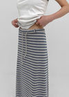 Kiar Striped Long Skirt