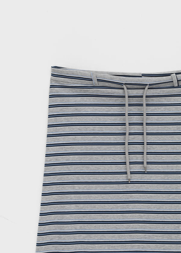 Kiar Striped Long Skirt