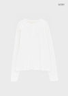Pitan Henley Neck Waffle Warmer Long Sleeve T-shirt
