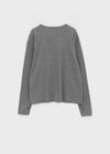 Pitan Henley Neck Waffle Warmer Long Sleeve T-shirt