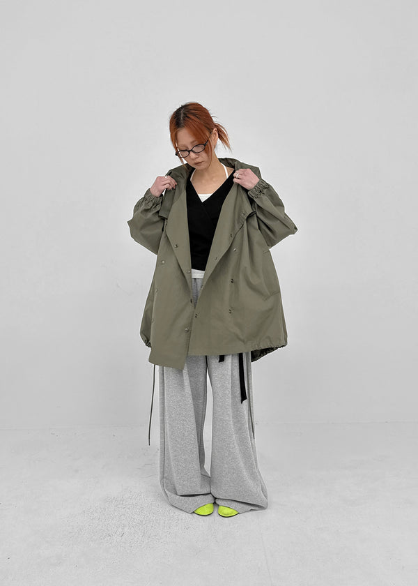 Turnitz Pintuck Wide String Pants