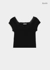 Rickyah Lace Cap Sleeve Short-sleeve Tee
