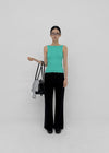 Roavo Boat Neck Sleeveless