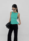 Roavo Boat Neck Sleeveless