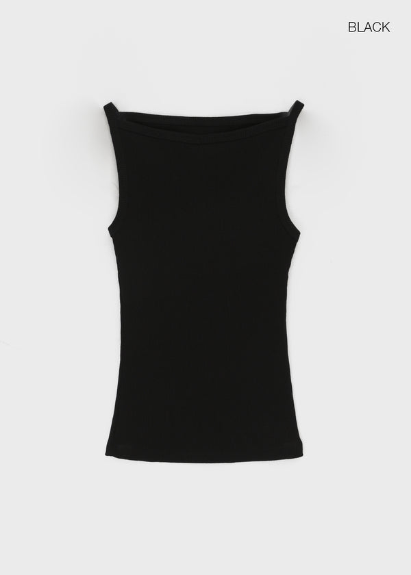 Roavo Boat Neck Sleeveless