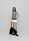 Doron Low-waist Cotton Shorts