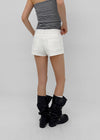 Doron Low-waist Cotton Shorts