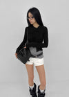 Doron Low-waist Cotton Shorts