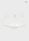 Doron Low-waist Cotton Shorts