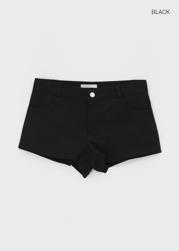 Doron Low-waist Cotton Shorts