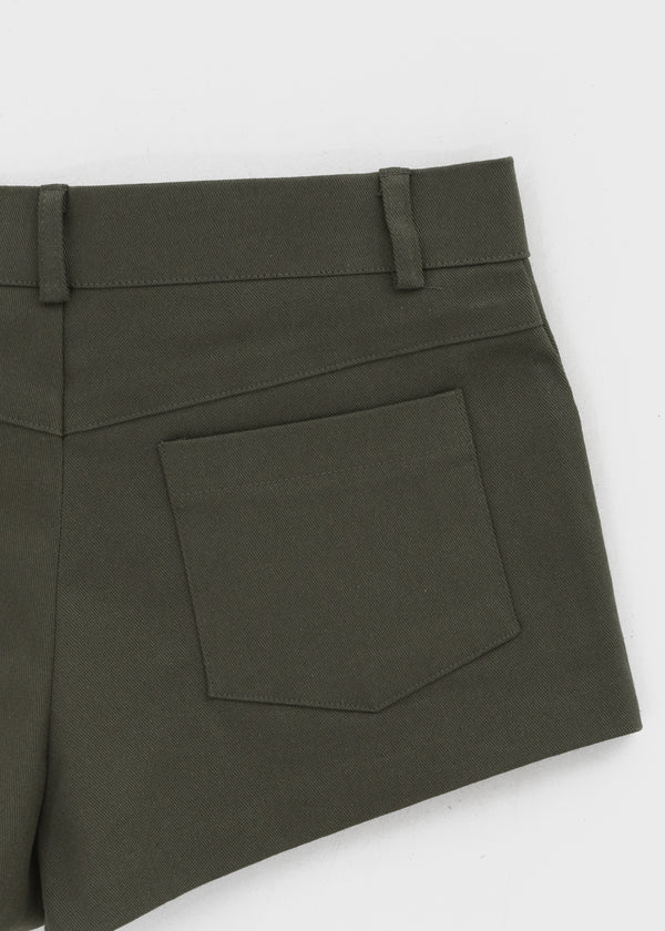 Doron Low-waist Cotton Shorts