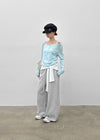 (UNISEX) Pureng String Wide Elastic Waist Pants