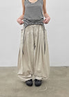 (UNISEX) Eiko Pintuck Wide Elastic Waist Pants