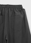 (UNISEX) Eiko Pintuck Wide Elastic Waist Pants