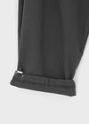 (UNISEX) Eiko Pintuck Wide Elastic Waist Pants