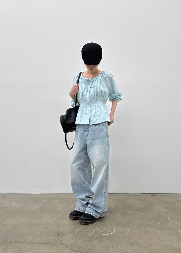 Techie Strap Summer Blouse